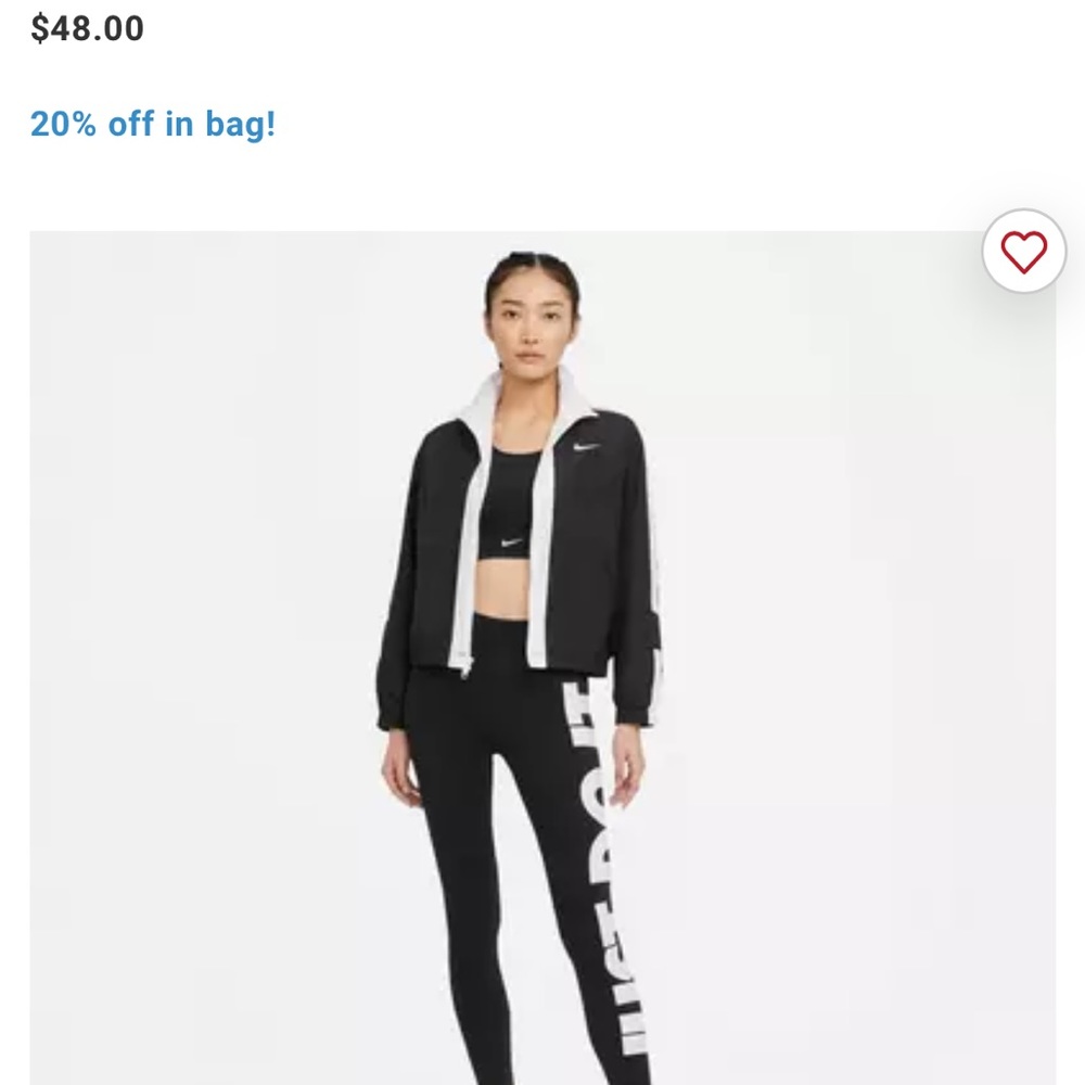 Nike Women’s Sportswear Essential High-Rose Black Leggings